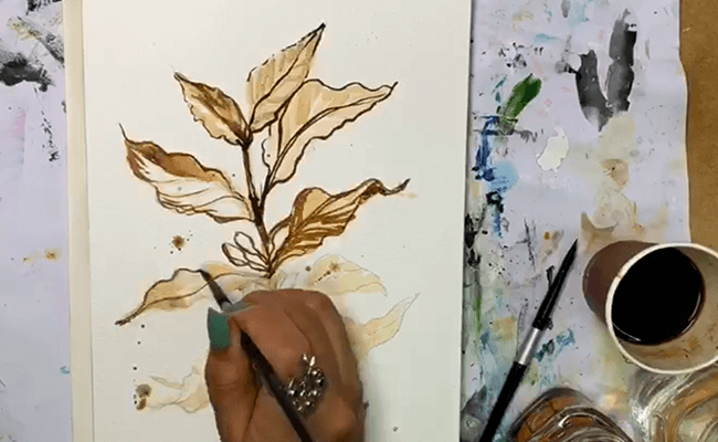 Gahwa and Chai paintings